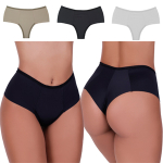 Preto/Chocolate/Branco K-A4120-KIT3PEÇAS