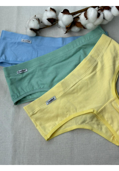 Calcinha Conforto Karina de Algodão com Elastano