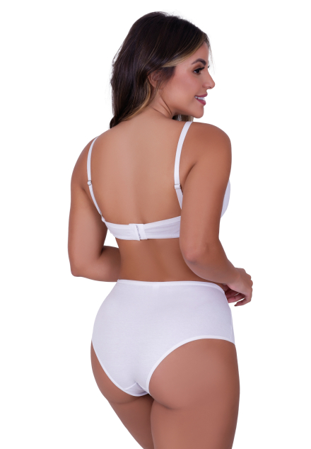 Conjunto de Amamentação Bojo Soft de Algodão com Elastano