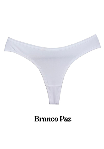 Kit de Calcinha Fio Duplo Ano Novo de Microfibra 4 peças