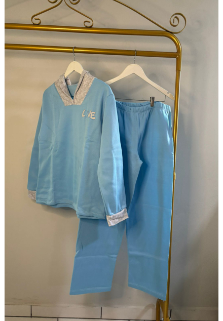 Pijama Charme de Moletinho (LUXO)
