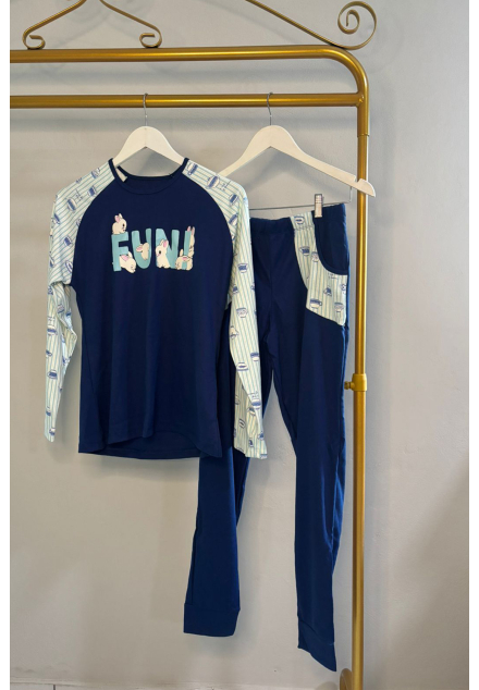 Pijama Doçura de Malha Canelada (LUXO)