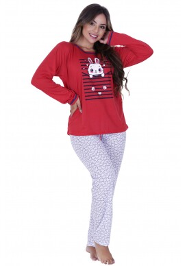 Pijama Rabbit de Malha PV (ADULTO) Pijama Rabbit de Malha PV (ADULTO)