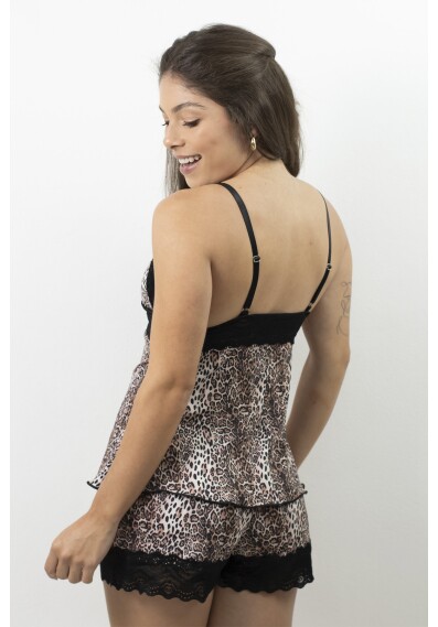 Short Doll Luxo Animal print