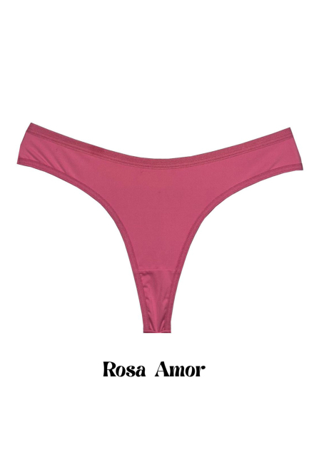 Kit de Calcinha Fio Duplo Ano Novo de Microfibra 4 peças